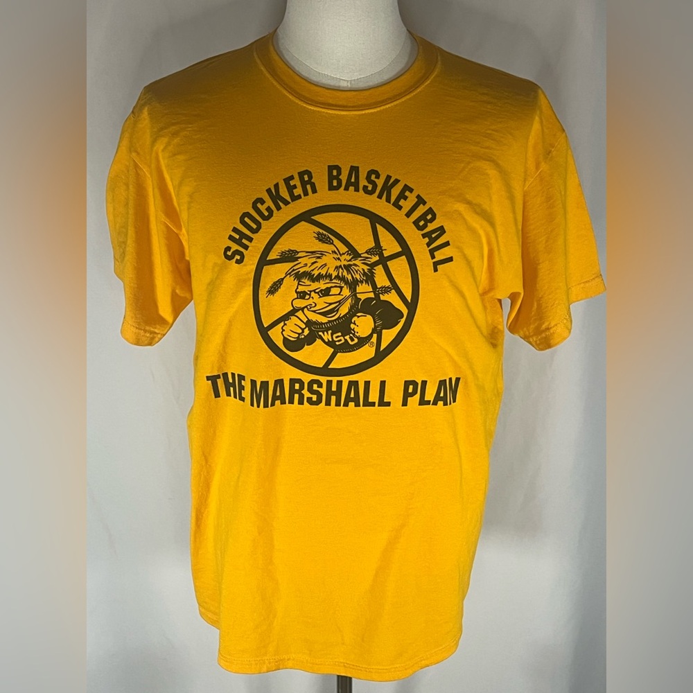Gildan Wichita State Shockers Basketball “The Marshall Plan” T-Shirt
